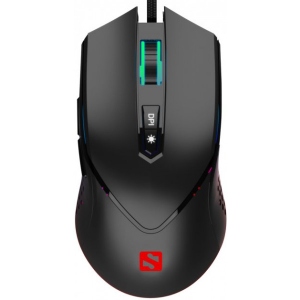 Миша дротова ігрова Sandberg Azazinator Mouse 6400 RGB Black (640-20)