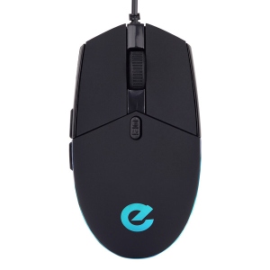 Миша дротова ігрова Ergo NL-204 USB Black офіційний магазин