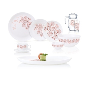 Столовий сервіз Luminarc Diwali Frescura Pink 46 пр. (Q7907)
