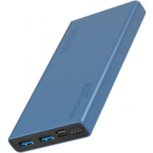Батарея мобільна Promate Bolt-10 10000mAh Blue