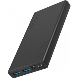 Батарея мобільна Promate Bolt-10 10000mAh Black