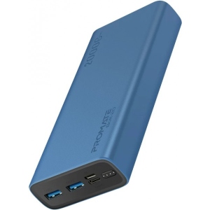 Батарея мобільна Promate Bolt-20 20000mAh Blue
