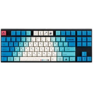 Клавіатура дротова ігрова Varmilo VEA87 Summit R2 Cherry Mx Red Multicolor (A23A022A3A1A06A007)