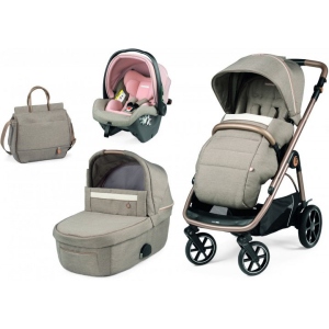 Коляска універсальна 3 в 1 Peg-Perego Veloce Mon Amour SLK (PACK-VEL31SLK00001)