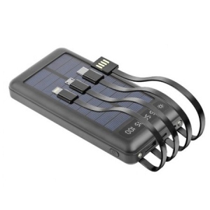 Батарея мобільна Setty Solar SLR-100 10000 mAh Black
