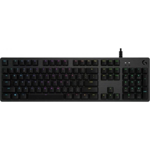 Клавіатура дротова ігрова Logitech G512 Lightsync RGB Mechanical GX Blue switches Carbon UA (920-008946)