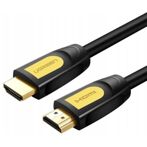 Кабель HDMI UGREEN HD101 HDMI Round Cable 3 m Yellow/Black (10130)
