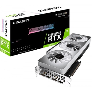 Відеокарта Gigabyte nVIDIA RTX 3070TI 8GB DDR6X (GV-N307TVISION OC-8GD)