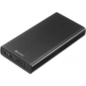 Батарея мобільна Sandberg PD 100W 5A 38400 mAh, 2хUSB Type-C OUT (420-63)