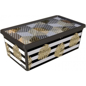 Корзина для зберігання Qutu Trend Box с/к Pineapple Life 5 л