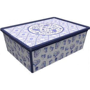 Корзина для зберігання Qutu Trend Box с/к Porcelain 25 л