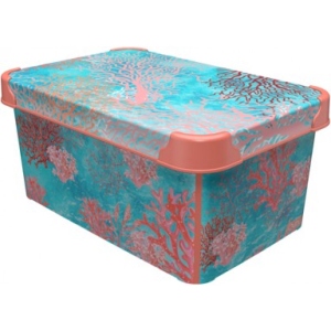 Корзина для зберігання Qutu Style Box с/к Coral 5 л