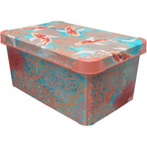 Корзина для зберігання Qutu Style Box с/к Coral 10 л