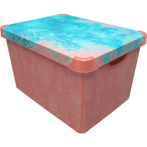 Корзина для зберігання Qutu Style Box с/к Coral 20 л