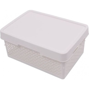Корзина для зберігання Qutu Q-Basket с/к White 12 л