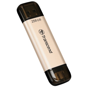 Флеш USB Transcend JetFlash 930 256GB USB 3.2/Type-C (TS256GJF930C) Gold-Black