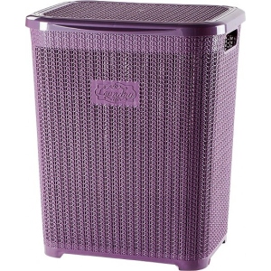 Кошик для білизни VIOLET HOUSE 1007 Виолетта Plum с/к 45 л