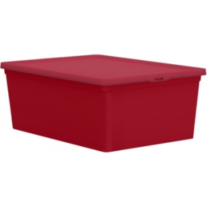 Корзина для зберігання Qutu LB Solid с/к Red 10 л