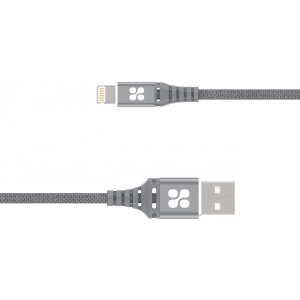 Кабель синхронізації даних Promate Lightning-USB Nervelink-i2 Grey