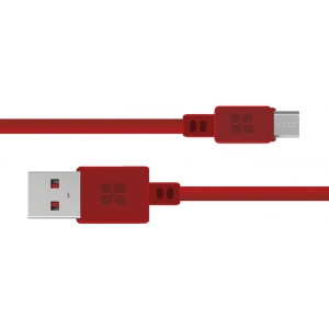Кабель синхронізації даних Promate Microcord-1.Maroon