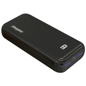 Батарея мобільна Energizer UE20011PQ 20000 mAh Li-pol+TYPE-C Black