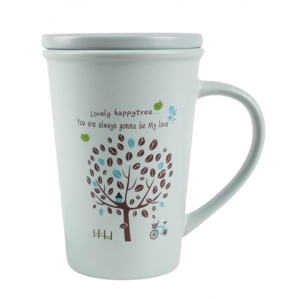 Уцінка - Чашка Limited Edition Tree 390 мл Blue (HTK-047) #