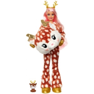 Лялька Barbie "Cutie Reveal" серії "Зимовий блиск" — оленя (HJL61)