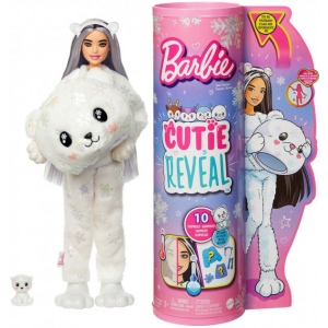 Лялька Barbie "Cutie Reveal" серії "Зимовий блиск" - полярне ведмежа (HJL64)