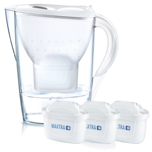 Фільтр-глечик Brita Marella Memo Белый+3 картриджа