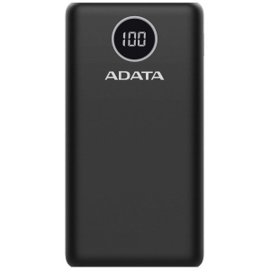 Батарея мобільна ADATA 20000 mAh 20W QC 3.0/PD 3.0 USB-C+USB2.0 (P20000QCDB)