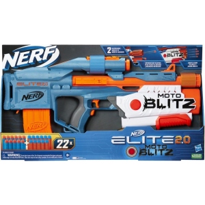 Бластер багатозарядний Hasbro NERF "Мотоблітз", серія "Нерф Еліт 2.0" (F5872)