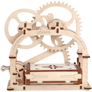 3D пазли Ugears Механічна шкатулка (70001)