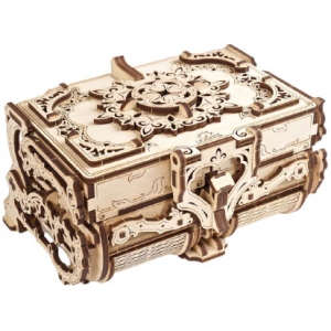 3D пазли Ugears Антикварна скринька (70089)