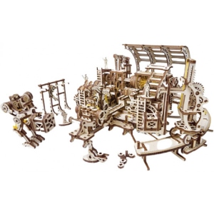 3D пазли Ugears Фабрика роботів (70039)