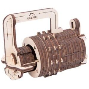 3D пазли Ugears Кодовий замок (70020)