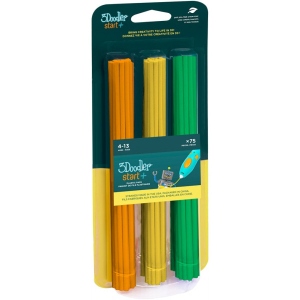 3D-стрижні 3Doodler Набір Start Мікс, 75 шт. (помаранчевий, жовтий, зелений) (3DS-ECO-MIX2-75)