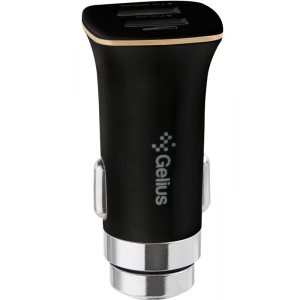 Автомобільний зарядний пристрій Gelius Pro Apollo GP-CC01 2USB 3.1A 15W Black (92660)