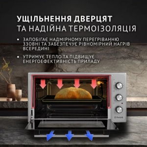 Піч електрична Perfelli CLASSIC 48 GREY