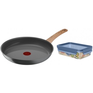 Сковорода універсальна Tefal C4250543_SET Renew 26 см+ємність для зберігання Master Seal Eco 0,8 л