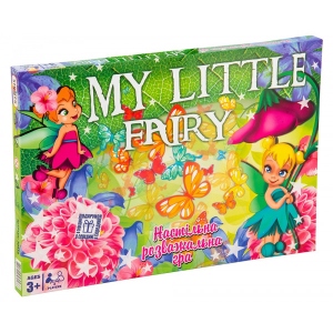 Настільна гра стратегічна (3-4 роки) Strateg бродилка "My little fairy", укр (30458)