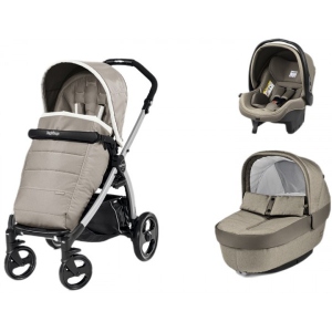 Коляска універсальна 3 в 1 Peg-Perego Book Plus Elite Cream