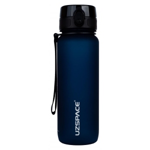 Пляшка для води UZspace 3053 Frosted 800 мл синя