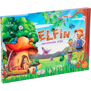 Настільна гра стратегічна (5-7 років) Strateg бродилка "Elfin", рус (30512)