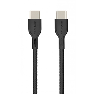 Кабель синхронізації даних Promate USB Type-C - USB Type-C ccord-2c.black
