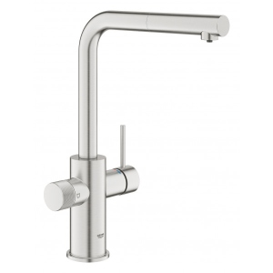 Кухонний змішувач Grohe Blue Pure Minta Супер сталь (30601DC0)