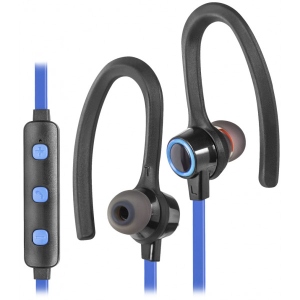 Навушники вкладиші бездротові Defender OutFit B720 Bluetooth Black-Blue (63720)