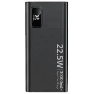 Батарея мобільна Sign 30000 mAh QC 3.0 22.5W SNPB-PD30BL Black (SNPB-PD30BL) купити в Україні