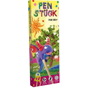 Маса для ліплення Strateg Pen Stuck for boy (укр.) (30762)