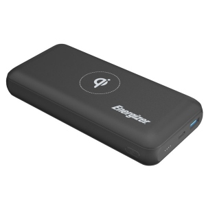 Батарея мобільна Energizer QE20007PQ 20000mAh Qi wireless TYPE-C PD Grey фірмовий сайт