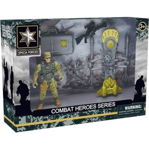 Набір ігрових фігурок DIY TOYS Військовий з обладнанням (CJ-2175184)